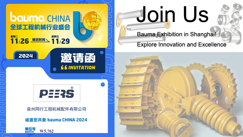 Welcome to visit our booth W5.762 on Bauma Exhibition in Shanghai